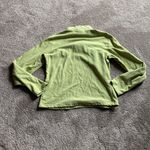 The North Face  Green Quarter Zip Pullover Fleece SIZE S Photo 4