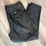 BLANK NYC Pleated Black Faux Leather Pants - size 31 Photo 7