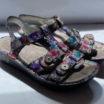 Alegria Kleo Platform Sandal Blissful Print Gladiator Printed Snake Multi Size 7 Photo 1