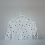 Ultra Flirt Ultra‎ Flirt Juniors Scallop-Edge Floral Print Cotton White Henley Top Size XL Photo 5