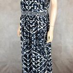 Ny Collection Beaded V-neck Printed Maxi Dress NWT Plus 2X Photo 7