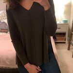 Kaisely Green Split Warm Soft Comfortable Sweater / Size XS Photo 0