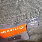 Merrell Dark Khaki Pants Sz 4 Tapered Leg Zipper Pockets Photo 6