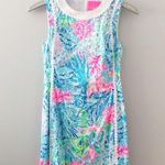 Lilly Pulitzer  Sink or Swim Mila Stretch Shift Dress Pink Blue Green NEW Photo 1