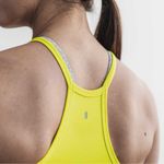 Nobull NWT Women’s High Neck Cropped Tank - XS Neon Yellow Photo 1