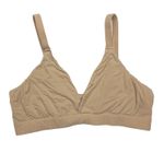SKIMS Fits Everybody Crossover Bralette 2X Tan Nude Wireless EUC Photo 1