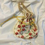 Multicolor Emboidered Floral Cream Pouch Multi Photo 0