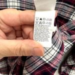 Lucky Brand Plaid Button Shirt Womens Large Red Western 90s Grunge Preppy Casual Photo 6