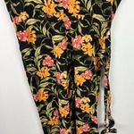 Kensie NWT Linen Blend Floral Print Tie Back V-Neck Crop Jumpsuit Size XS NEW Photo 11