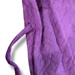 Vintage 60's Quilted Robe Womens Lrg Kodel Fiberfill Button Front Made In USA Purple Size L Photo 2