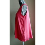 Eileen Fisher Soft V-neck Shell Watermelon Coral S New Photo 1