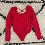 Adore Me Seamless Cable Knit Bodysuit Photo 0