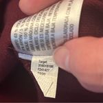 Knox Rose NWT Antique Berry Red Lace Detail Sweatshirt Size Small Photo 9