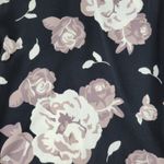 Mud Pie Kinsley Dress Womens Medium Black Pink Floral Stretch Lace Up Mini Photo 6