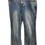 Brandy Melville John Galt Low Rise Boot Cut Faded Denim Blue Jeans Size Small Photo 0