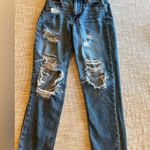 Aeropostale  Distressed Mom Jeans | Size 00 Photo 1