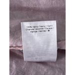 Ganni Open Back Lilac Hemp Babydoll Mini Dress NWT Size 32 US 0 Photo 9