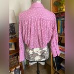 Revolve  Alexis Kaja Top in Lilac Jacquard Dot Cropped Blouse Photo 3