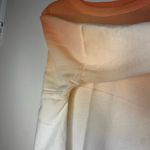 PINK - Victoria's Secret Victorias Secret Pink Varsity Crew Pullover. Ombré Orange/White. Love Pink. LG. Photo 5