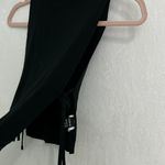 SheIn Mock Neck Knot Side Knit Top Photo 4