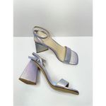 BP  Sandals Womens Size 5 Lilac Parker Ankle Strap Chunky Triangular Heels Photo 4