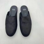 Eileen Fisher black Scan Nappa Leather Mule slip on minimalist neutral size 7 Photo 1
