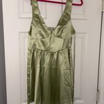 Selfie Leslie  Green Mini Dress M Photo 3