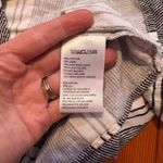 Urban Outfitters ‎ Outfitters Striped Wrap Top Short Sleeve Linen Cotton Blouse Size Large Photo 7