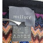 Milluce missoni style flame stitch long cardigan Korean Style Sz 42/M Black Size M Photo 3