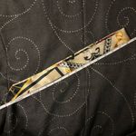 Cream Satin Bag Scarf Black Photo 3