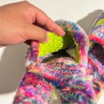 UGG  Women's Fluffita Pixelate Platform Slide Slipper Multicolor Size 9 Photo 6