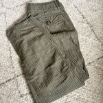 American Eagle  Green Stripe Pants Photo 0