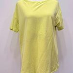 Chico's Chico’s Zenergy Light Yellow Terry Knit Tunic Length Leisurewear Top Size 1/Med Photo 0