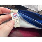 maxi dress velvet blue lace gothic formal Size 12 Photo 12