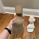 Dolce Vita Natie Woven Heeled Sandals Ivory White Size 10 Photo 8