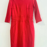 Mango Suit Sheath Long Sleeve Dress Size M Photo 0