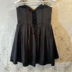 Oh Polly  Emeline Black Tulle Corset Mini Dress Size US 8 / UK 12 Photo 10