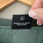 NWOT Miou Muse London Pullover Sweatshirt‎ Sz L Green Size L Photo 7