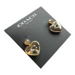 Coach  Signature Heart Drop Earrings Photo 1