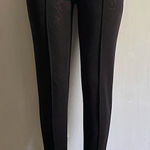 Alberto Makali  Black Cropped Pants

Stretch Stirrup Pants
Good condition Photo 0