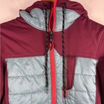 Pearl Izumi Women's XS Versal Quilted Hoodie Cycling Jacket Primaloft Colorful Photo 3