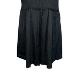 Urban Outfitters OUTFITTERS SILENCE & NOISE Charcoal Denim Raw Hem Skater Dress EUC Small Photo 5