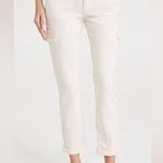 Paige NWOT Christy Mid Rise Straight Cargo Jeans Photo 0