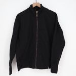 American Giant Women's Moto Full Zip Size XL Made In USA Black Photo 1