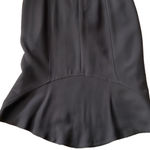 2000s Vintage M Siamo Brown Wool Belted Sheath Midi Dress Tailored Quiet Luxury Size 6 Photo 7