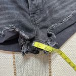 Free People We The Free Black Grommet Waist Mid Rise Button Fly Denim Shorts Women’s Size 27 Photo 5