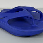 Oofos Ooriginal Recovery Sandals in Blue Size 8 Photo 0