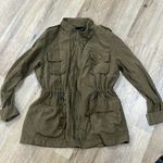 Love Tree NWOT  army green small jacket. adjustable in stomach - extremely comfy Photo 0