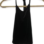 Brandy Melville Black Velvet Halter Top Tank Size Small Photo 2