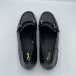 Clarks black leather Pure2 Loafer size 10 neutral minimalist preppy old money Photo 3